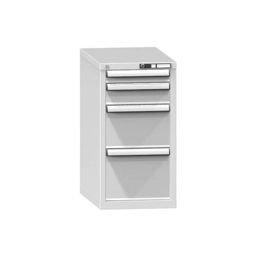 Szafki szufladowe ZH4, 442 x 753 x 840 mm - Szafka szufladowa ZH4, 442 x 753 x 840 mm, szaro-szara