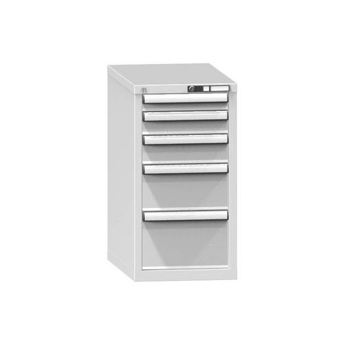 Szafki szufladowe ZH5, 442 x 753 x 840 mm - Szafka szufladowa ZH5, 442 x 753 x 840 mm, szaro-szara