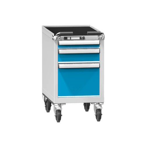 Wózki warsztatowe ZHM59-1, 19x36D, 442 x 753 x 810 mm - Wózek warsztatowy ZHM59-1, 19x36D, 442 x 753 x 810 mm, szaro-niebieski