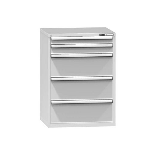 Szafki szufladowe ZK3, 884 x 753 x 1215 mm - Szafka szufladowa ZK3, 884 x 753 x 1215 mm, szaro-szara