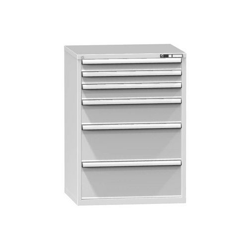 Szafki szufladowe ZK5, 884 x 753 x 1215 mm - Szafka szufladowa ZK5, 884 x 753 x 1215 mm, szaro-szara