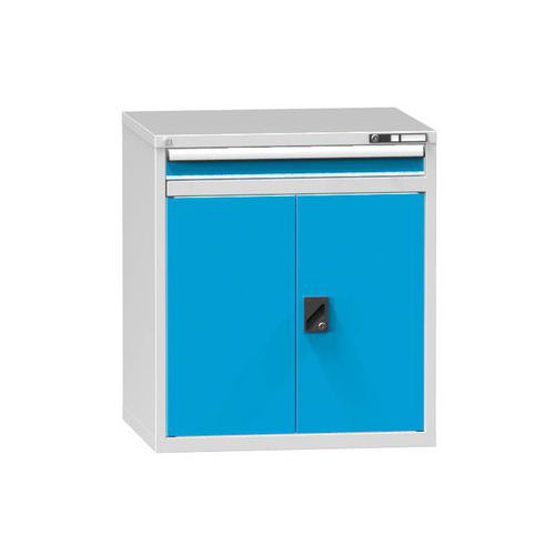 Szafki szufladowe ZK1, 884 x 753 x 990 mm - Szafka szufladowa ZK1, 884 x 753 x 990 mm, szaro-niebieska