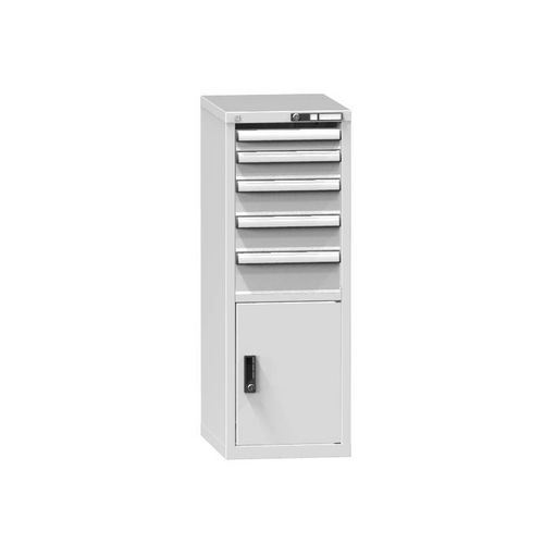 Szafki szufladowe ZL2, 442 x 600 x 1215 mm - Szafka szufladowa ZL2, 442 x 600 x 1215 mm, szaro-szara