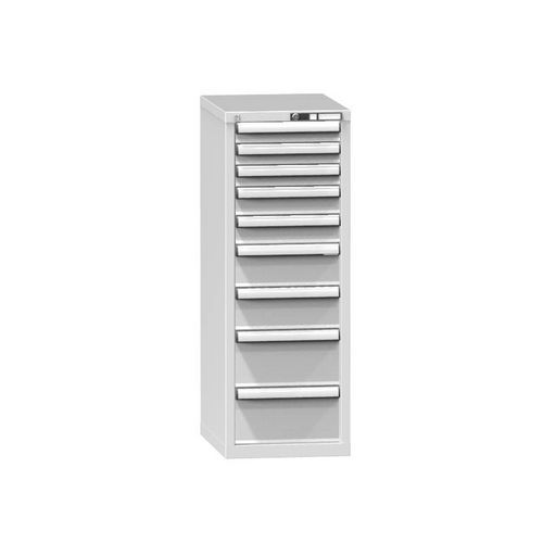 Szafki szufladowe ZL4, 442 x 600 x 1215 mm - Szafka szufladowa ZL4, 442 x 600 x 1215 mm, szaro-szara