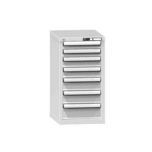 Szafki szufladowe ZL5, 442 x 600 x 840 mm - Szafka szufladowa ZL5, 442 x 600 x 840 mm, szaro-szara