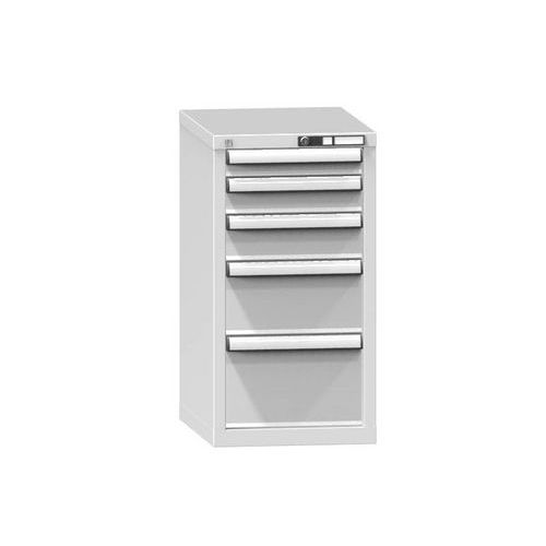 Szafki szufladowe ZL6, 442 x 600 x 840 mm - Szafka szufladowa ZL6, 442 x 600 x 840 mm, szaro-szara