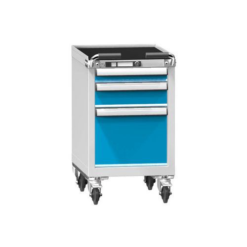 Wózki warsztatowe ZLM59-1, 19x27D, 442 x 600 x 785 mm - Wózek warsztatowy ZLM59-1, 19x27D, 442 x 600 x 785 mm, szaro-niebieski