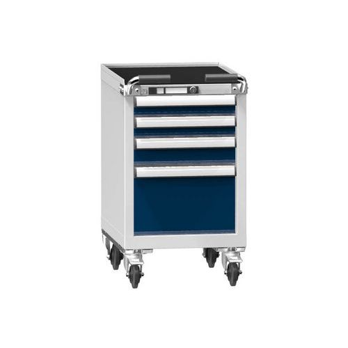 Wózki warsztatowe ZLM59-2, 19x27D, 442 x 600 x 785 mm - Wózek warsztatowy ZLM59-2, 19x27D, 442 x 600 x 785 mm, szaro-ciemnoniebieski