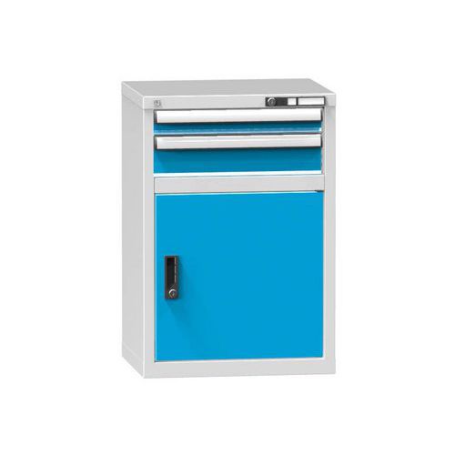 Szafki szufladowe ZN2, 578 x 464 x 840 mm - Szafka szufladowa ZN2, 578 x 464 x 840 mm, szaro-niebieska