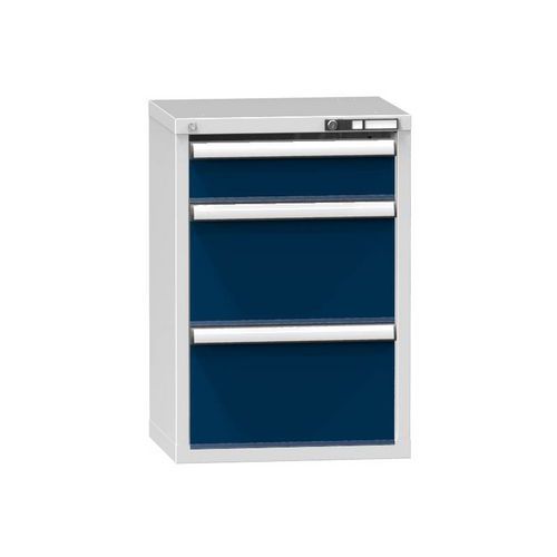 Szafki szufladowe ZN3, 578 x 464 x 840 mm - Szafka szufladowa ZN3, 578 x 464 x 840 mm, szaro-ciemnoniebieska