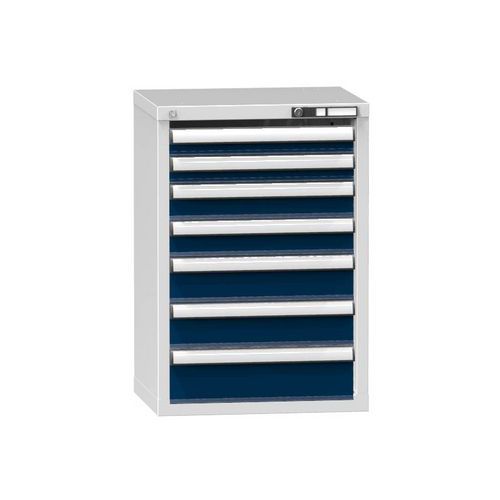 Szafki warsztatowe szufladowe ZN, 7 szuflad, 840 x 578 x 464 mm, szare - Szafka warsztatowa z szufladami ZN, 7 szuflad, 840 x 578 x 464 mm, szaro-gran