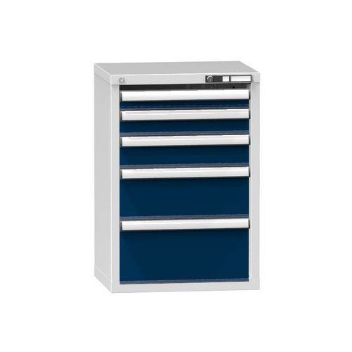 Szafki szufladowe ZN6, 578 x 464 x 840 mm - Szafka szufladowa ZN6, 578 x 464 x 840 mm, szaro-ciemnoniebieska