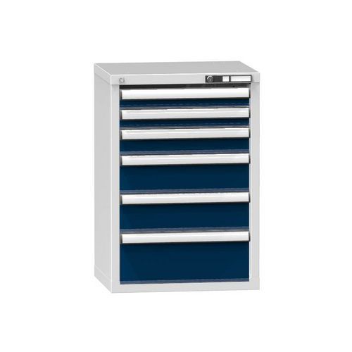 Szafki szufladowe ZN7, 578 x 464 x 840 mm - Szafka szufladowa ZN7, 578 x 464 x 840 mm, szaro-ciemnoniebieska