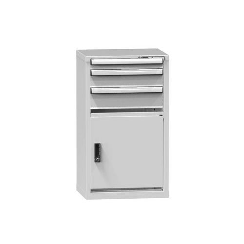 Szafki szufladowe ZN2, 578 x 464 x 990 mm - Szafka szufladowa ZN2, 578 x 464 x 990 mm, szaro-szara