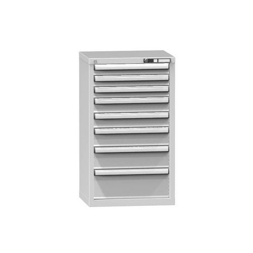 Szafki szufladowe ZN5, 578 x 464 x 990 mm - Szafka szufladowa ZN5, 578 x 464 x 990 mm, szaro-szara