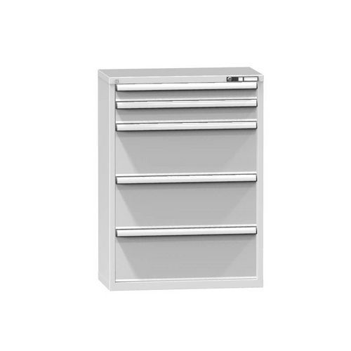 Szafki szufladowe ZR3, 884 x 464 x 1215 mm - Szafka szufladowa ZR3, 884 x 464 x 1215 mm, szaro-szara