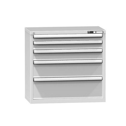 Szafki szufladowe ZR5, 884 x 464 x 840 mm - Szafka szufladowa ZR5, 884 x 464 x 840 mm, szaro-szara