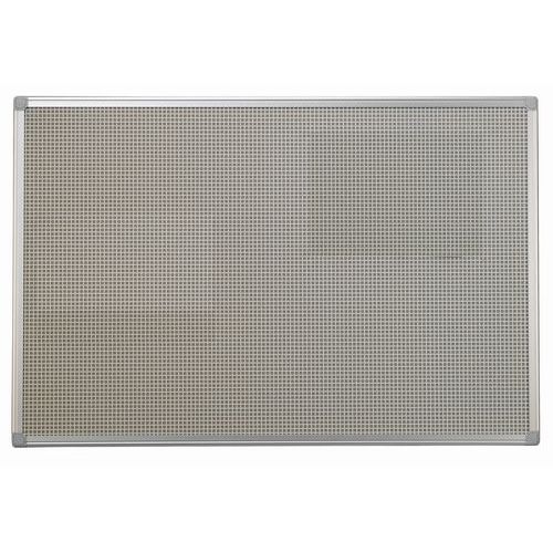 Tablica korkowa Combi szara na magnesy i pinezki - Bi-Office