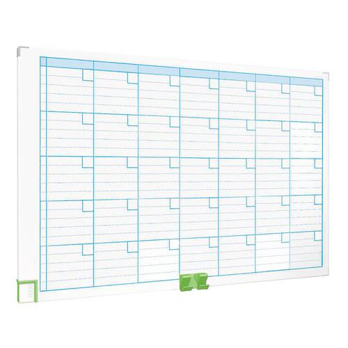 Miesięczny planer Nobo Performance - Miesięczna tablica planowania wydajności Nobo