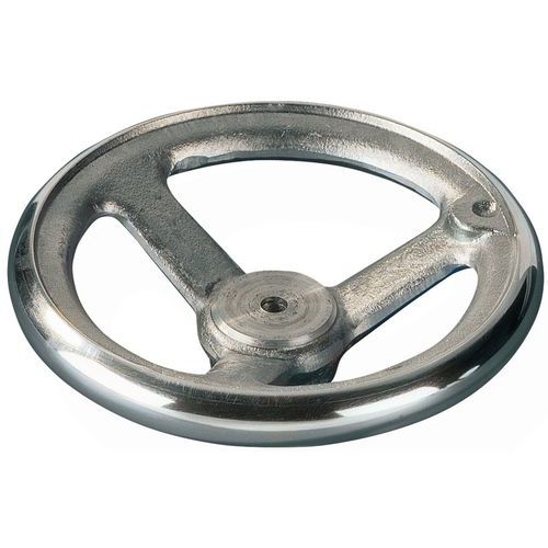 Aluminiowe koło ręczne - Koło ręczne aluminiowe, średnica piasty: 26 mm