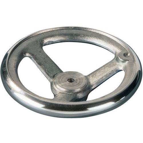 Aluminiowe koło ręczne - Koło ręczne aluminiowe, średnica piasty: 61 mm
