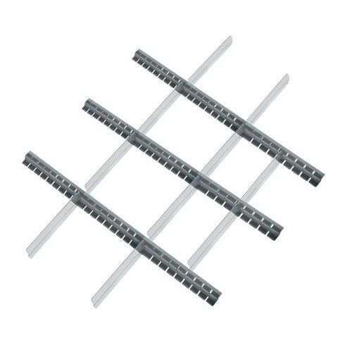 Zestaw przegródek do szuflad LISTA, 19 przegródek - Zestaw przegródek do szuflad LISTA, wysokość 200mm, 19 przegródek