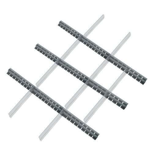 Zestaw przegródek do szuflad LISTA, 19 przegródek - Zestaw przegródek do szuflad LISTA, wysokość 250mm, 19 przegródek