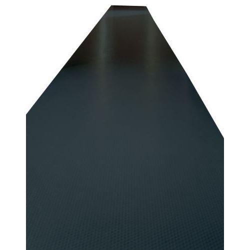 Mata antypoślizgowa Plastex PVC o srebrnej powierzchni, 152 cm x 25 m - Mata antypoślizgowa Plastex PVC ze srebrnym wykończeniem, 152 cm x 25 m, czarn