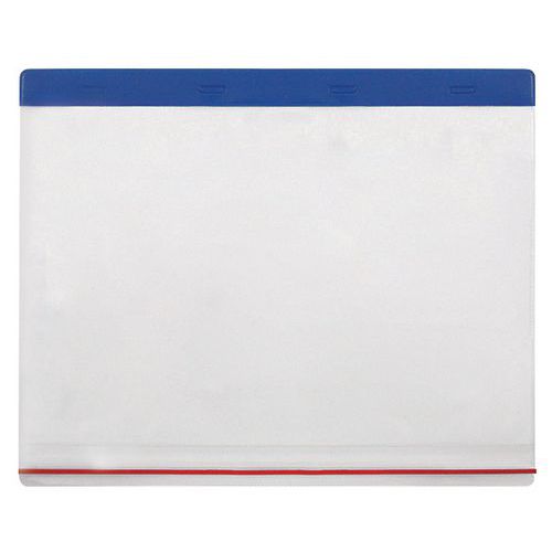 Wodoodporne etui na dokumenty w formacie A4 - Wodoodporne etui na dokumenty w formacie A4, samoprzylepne, poziome