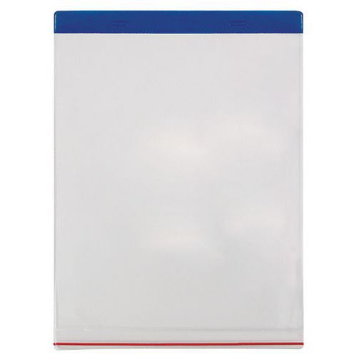 Wodoodporne etui na dokumenty w formacie A4 - Wodoodporne etui na dokumenty w formacie A4, samoprzylepne, pionowe
