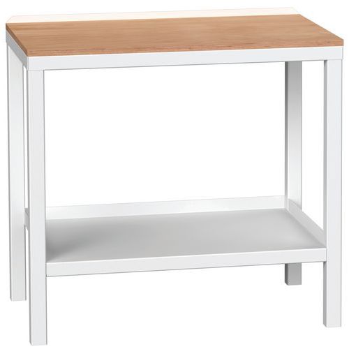 Stoły warsztatowe Bott Verso Weld, szerokość 100 i 150 cm, multipleks/stal - Stół warsztatowy Bott Verso Weld, 93 x 100 x 60 cm, multiplex, szaro-szar