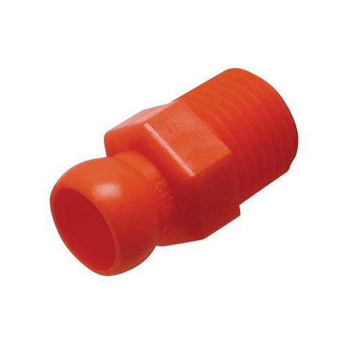 Złącze gwintowane do węży płynu chłodzącego 1/4", 4 szt - Złącze gwintowane do węży płynu chłodzącego 1/4", 1/4 NPT, 4 szt
