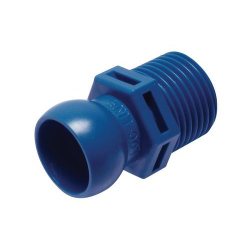 Złącze gwintowane do węży płynu chłodzącego 1/2", 4 szt - Złącze gwintowane do węży płynu chłodzącego 1/2", 1/2 BSPT, 4 szt