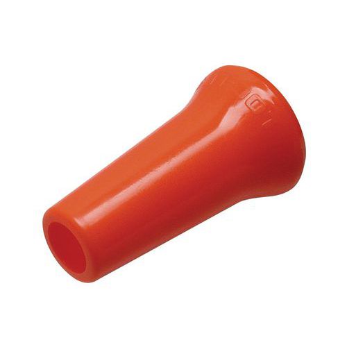 Końcówki okrągłe do węży płynu chłodzącego 1/4", 4 szt - Końcówki okrągłe do węży płynu chłodzącego 1/4", 4 szt., 6,35 mm