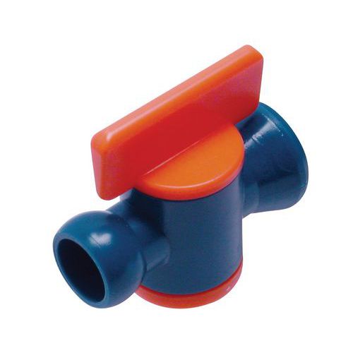 Zawory do węży płynu chłodzącego 1/4", 2 szt - Zawory do węży płynu chłodzącego 1/4", międzysegmentowe, 2 szt