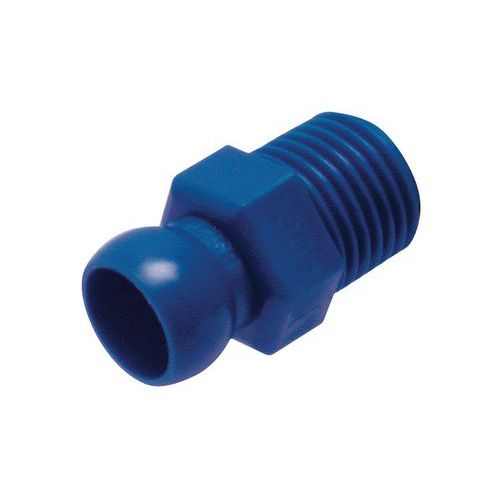 Złącze gwintowane do węży płynu chłodzącego 1/4", 4 szt - Złącze gwintowane do węży płynu chłodzącego 1/4", 1/4 BSPT, 4 szt