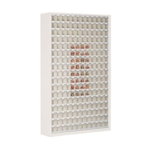 Szafka Stala STH - szerokość 127 cm - SZAFA WYSOKA Z 204 POJEMNIKAMI, WxSxG = 2000 x 1270 x 285 mm