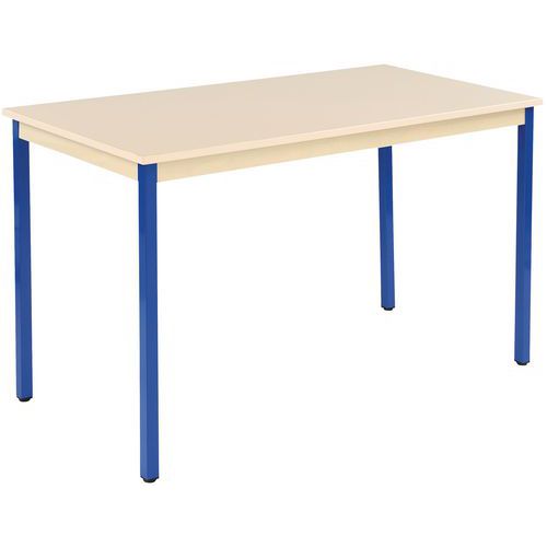 Stoły wielofunkcyjne Manutan Expert, 74 x 120 x 60 cm - Stół wielofunkcyjny Manutan Expert, 74 x 120 x 60 cm, beż/niebieski