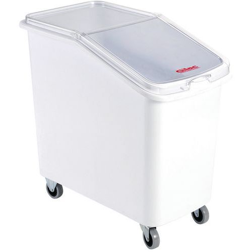 Pojemnik na surowiec Gilac na kółkach - Kontener na surowiec Gilac na kółkach, 100 l