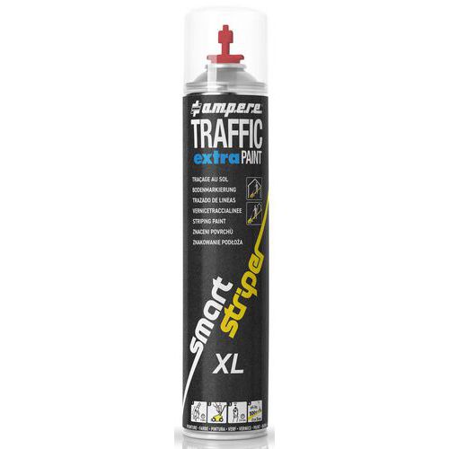 Zestaw 6 puszek z farbą Traffic Extra Paint XL o pojemności 750 ml – Ampere System - Zestaw 6 puszek farby Traffic Extra Paint XL w sprayu 750 ml, kol