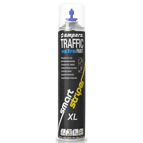 Zestaw 6 puszek z farbą Traffic Extra Paint XL o pojemności 750 ml – Ampere System - Zestaw 6 puszek farby Traffic Extra Paint XL w sprayu, 750 ml, ni