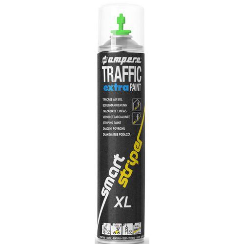 Zestaw 6 puszek z farbą Traffic Extra Paint XL o pojemności 750 ml – Ampere System - Zestaw 6 puszek farby Traffic Extra Paint XL w sprayu 750 ml, kol