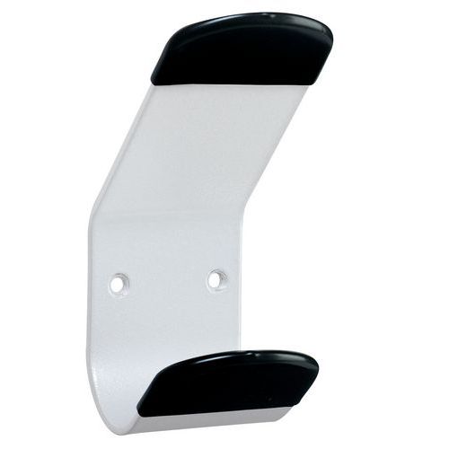 Wieszak ścienny Unilux, metalowy, szerokość 6 cm - Wieszak ścienny Unilux, metalowy, szerokość 6 cm, kolor biały