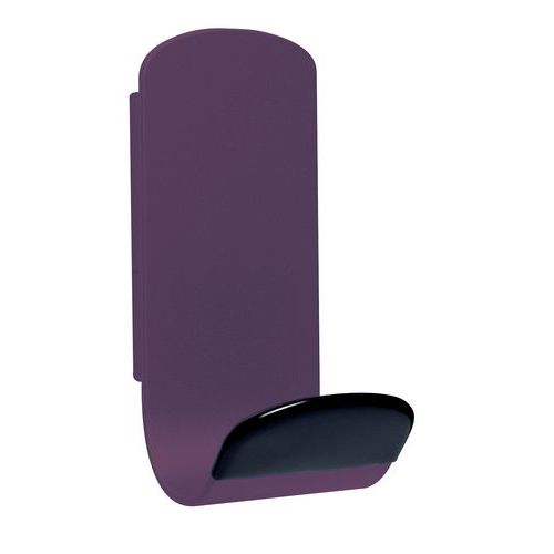 Wieszaki magnetyczne Unilux, szerokość 6,8 cm - Wieszak magnetyczny Unilux, szerokość 6,8 cm, kolor fioletowy
