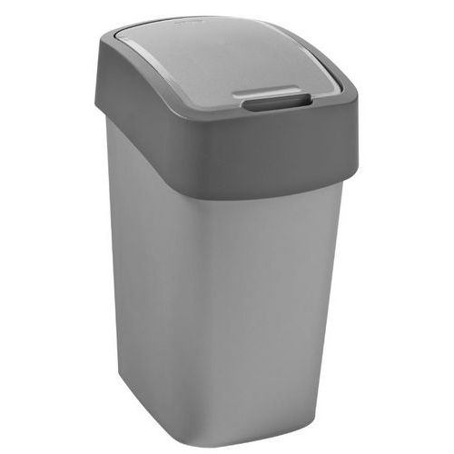 Plastikowe kosze na śmieci Pacific, pojemność 25 l - Plastikowy kosz na śmieci Pacific, pojemność 25 l, szary/antracytowy