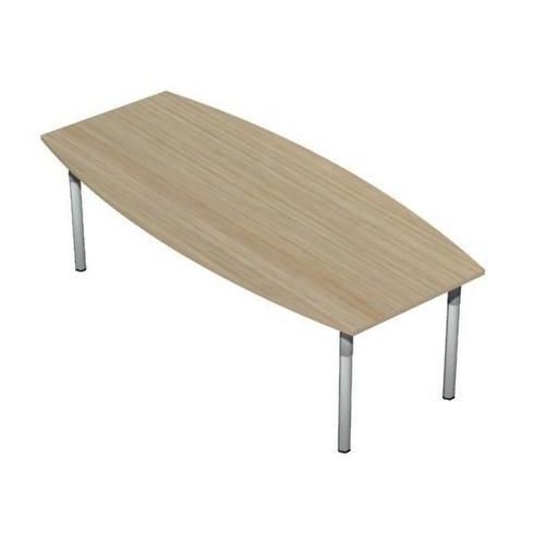 Stoły konferencyjne Set, 240 x 110 x 75 cm - Stół konferencyjny Set, 240 x 110/80 x 75 cm, dekor jasne drewno