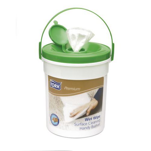 Nawilżane ściereczki Tork Premium do powierzchni, 58 listków