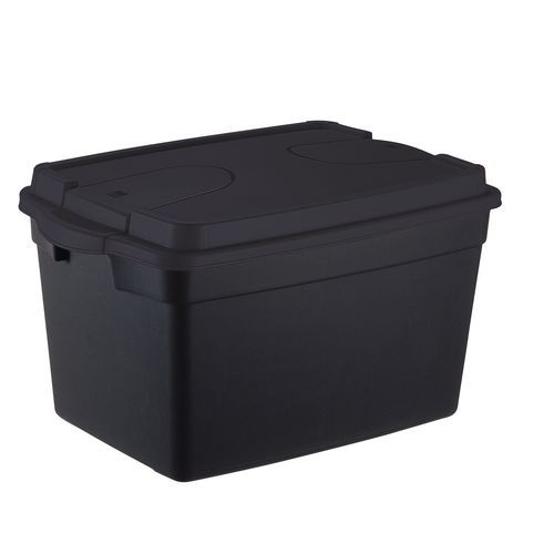 Plastikowe skrzynki do magazynowania z pokrywą Plastikowe skrzynki do magazynowania z pokrywą