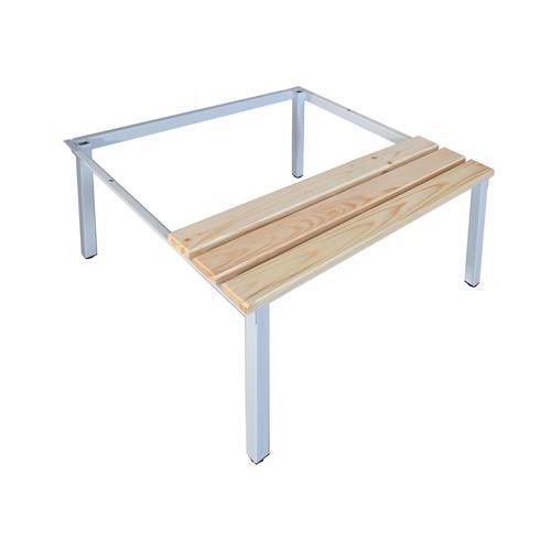 Ławka Zeta pod szafki szatniowe, 60 cm