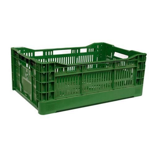 Składane skrzynki perforowane HDPE - Składana perforowana skrzynka transportowa HDPE, 42 l